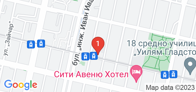 Зали под наем Карта