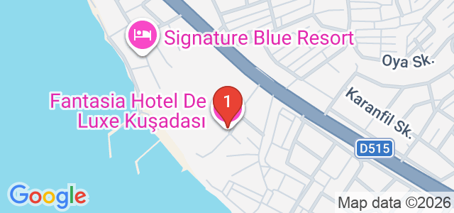 Fantasia Deluxe Hotel Карта