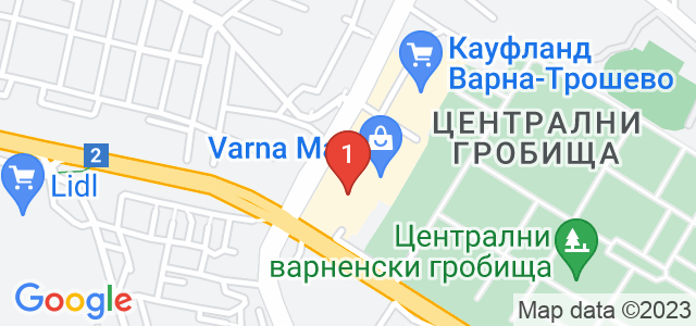 Кафе-Сладкарница Mado Мall Varna Карта