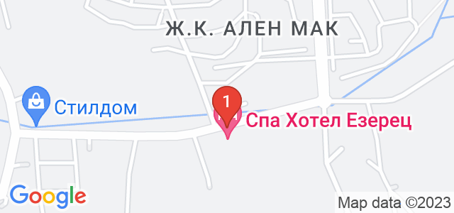 Спа Хотел Езерец Карта