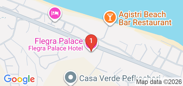 Flegra Palace Карта