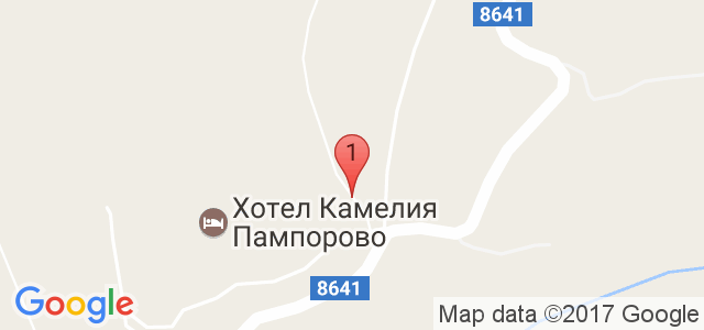 Комплекс Замъка Пампорово Карта