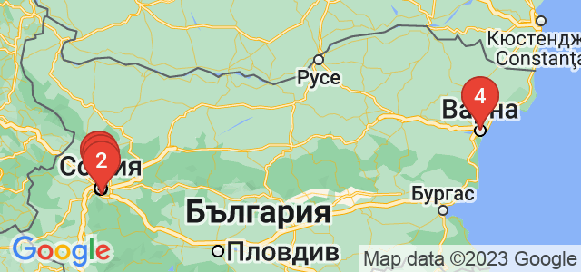 http://globaltour.bg/ Карта