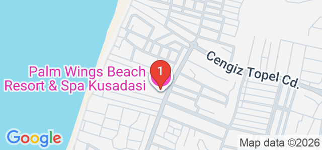 Palm Wings Beach Resort & SPA Карта