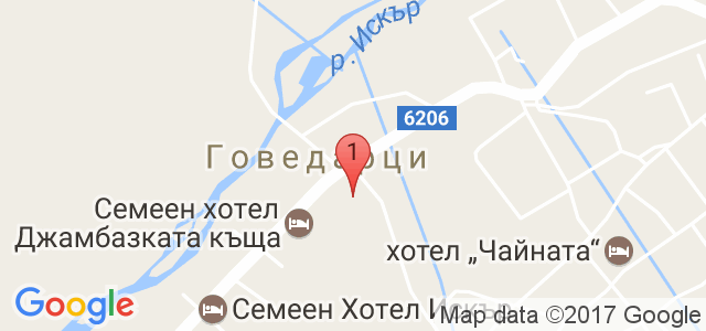 арт хотел Калина Карта