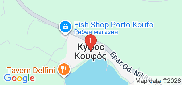 Porto Koufo Карта