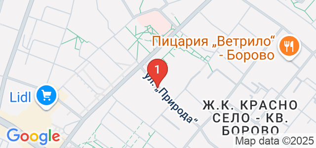 Школа по танци Sway Карта