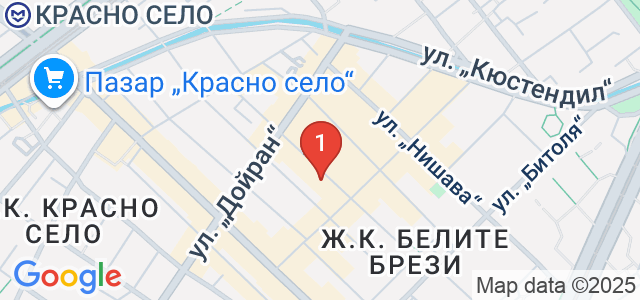 Център по физикална терапия и естетична медицина - Sunclinic Карта