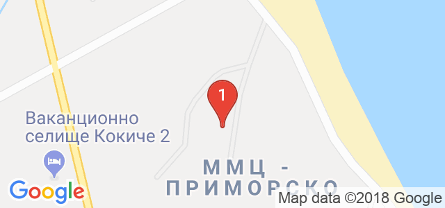 Хотел Форест Бийч 4* Карта