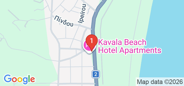 Kavala Beach Карта