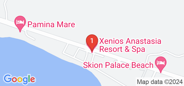 Xenios Anastasia Resort and Spa Карта