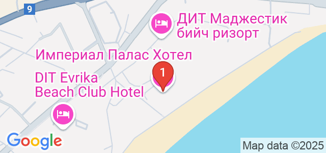 Империал Палас Хотел Карта