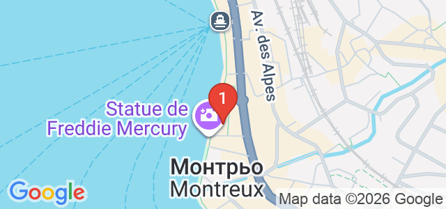 Монтрьо Карта