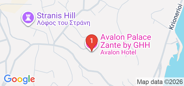 Avalon Palace Карта