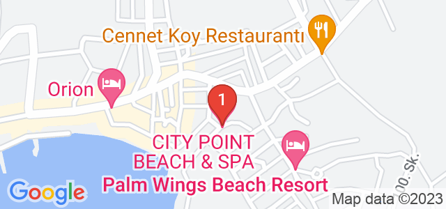 City Point Beach & SPA Hotel Карта