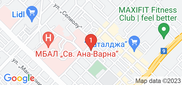 Салон за красота Вълчански Карта