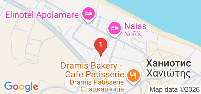 Hanioti Central Карта