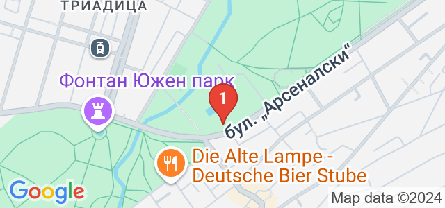 SPA Center Spartak Levski-Iliana DPS Карта