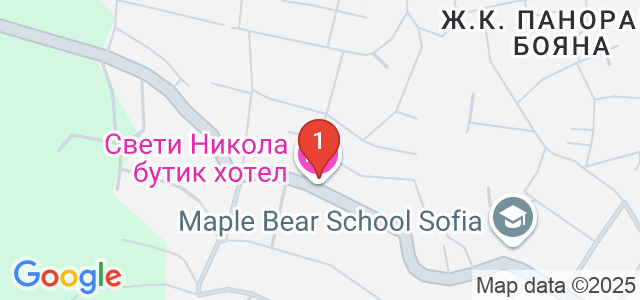 Бутик хотел Свети Никола Карта