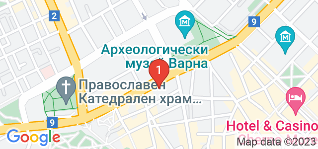 УЧЕБЕН ЦЕНТЪР MGM/ЕМ ДЖИ ЕМ Карта