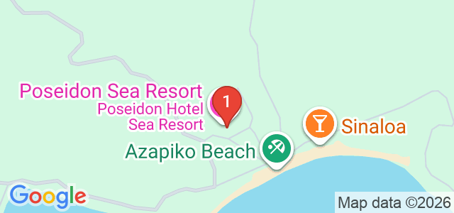 Poseidon Sea Resort Карта