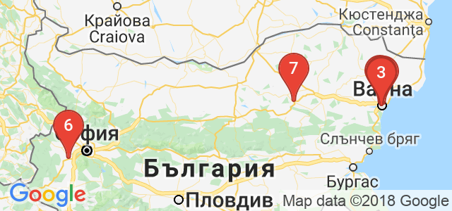 Магазини за детски играчки Раяленд Карта