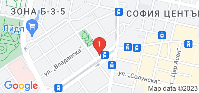 Ресторант - градина Невски Карта