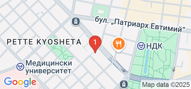 Дентален център NV DENT Карта