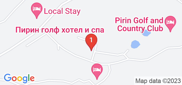 Пирин Голф Хотел & СПА Карта