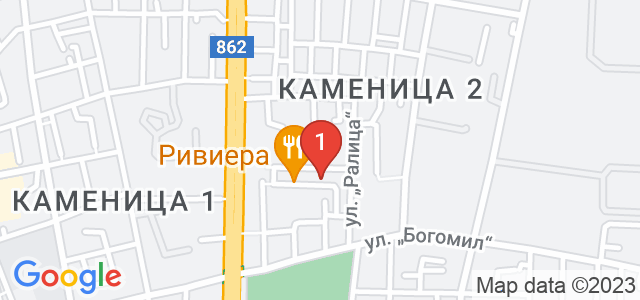 Студио за КРАСОТА Карта