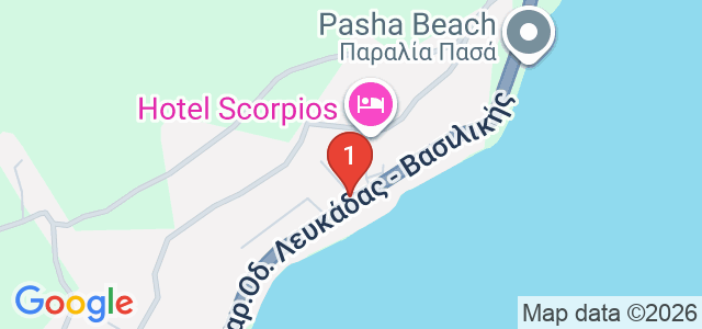 Oasis Lefkada Карта