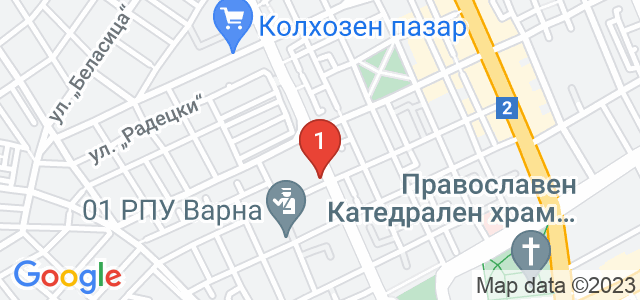 салон за красота "Перфект" Карта