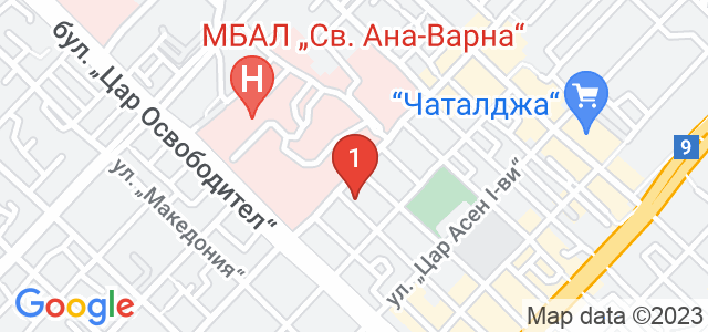 Студио "DiNails" Карта