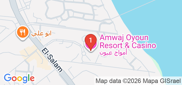 Amwaj Oyoun Resort & Casino Карта