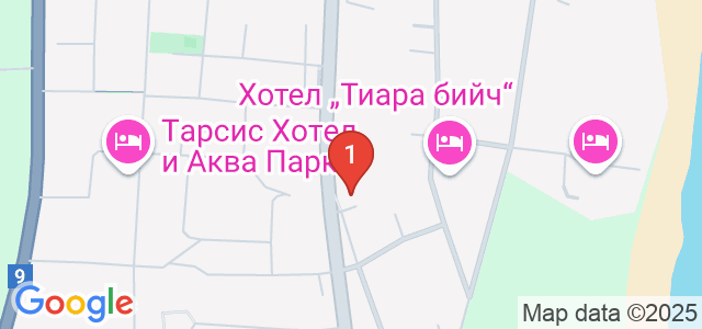 Парк-хотел Континентал Карта