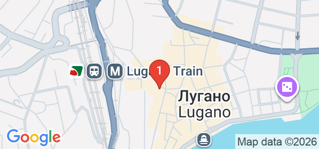 Лугано Карта