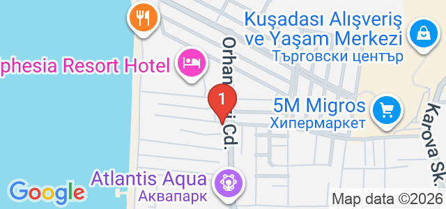 Sentinus Beach Hotel Карта