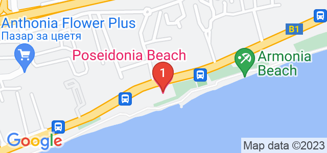 Poseidonia Beach Hotel Карта