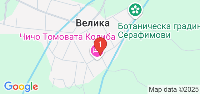 Чичо Томовата Kолиба Карта