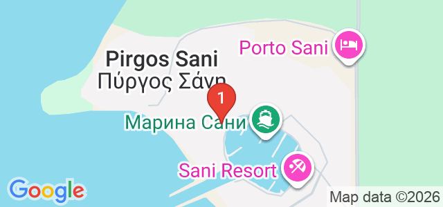 Sani Asterias Карта