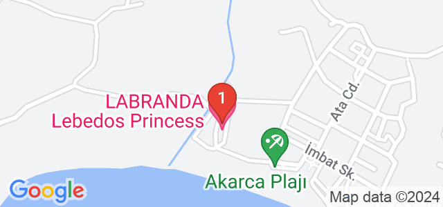 Labranda Lebedos Princess Карта