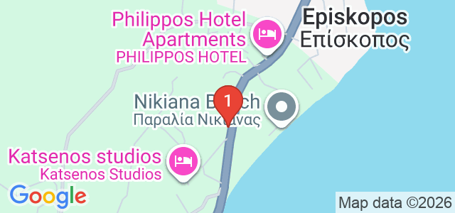 Ionio Hotel Карта