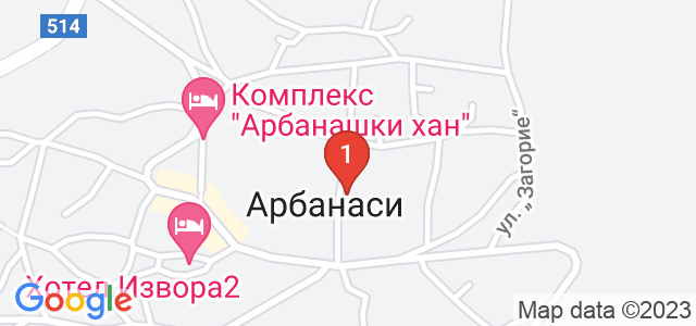 Тончовата къща Карта