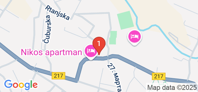 Banbus Lux Studio Apartmani Карта