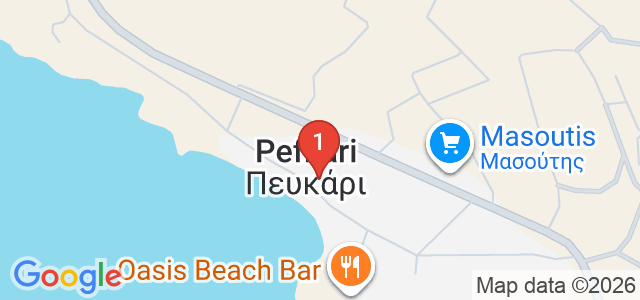 Beach Hotel Kapahi Карта