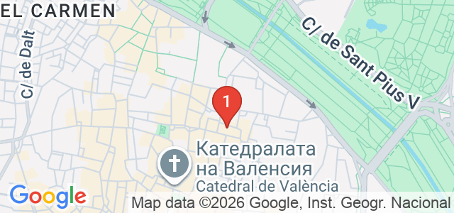 Валенсия Карта