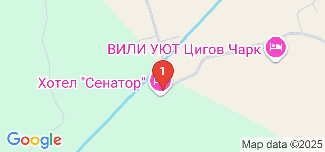 Хотел Сенатор Карта