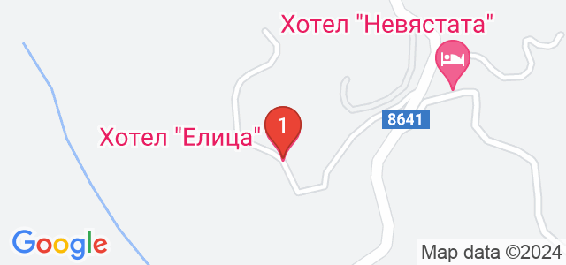 хотел Елица - Пампорово Карта