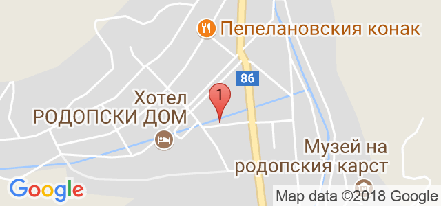 Семеен хотел Турист 3* Карта