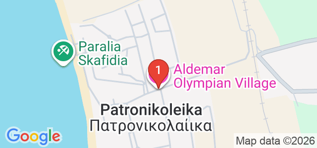 Aldemar Olympian Village Карта